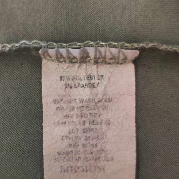 Muted Army Green Brit & Bri Tank Top - Picture 4 of 4